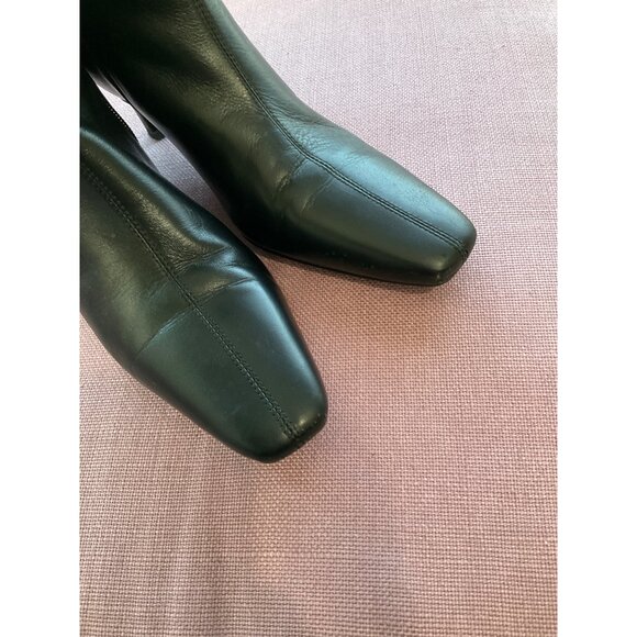 Tony Bianco Vixon Heeled Boot in Black 7 Womens Leather knee High - Picture 7 of 16